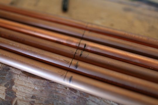 'The first marks are made on the copper making them ready to be crimped by the vice' – Tomas Kral Boisbuchet – Image Dean Homicki